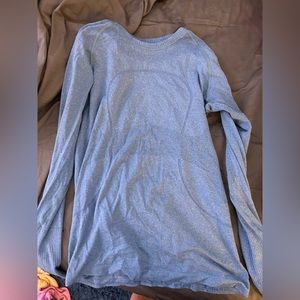 lululemon swiftly tech long sleeve blue